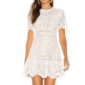 Saylor Darian Lace Mini Dress